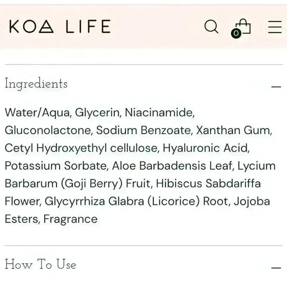 KOA LIFE: Niacinamide Booster - New - Picture 11 of 13